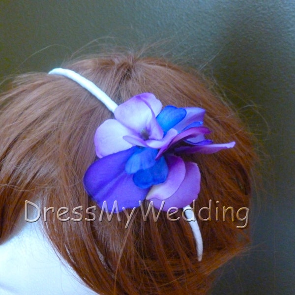 Flower girl headband, hydrangea headband, flower headband