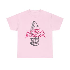 Camiseta Latina Foreva, Camiseta Orgullo Latino, Camiseta Retro Latina con Gráficos, Camiseta de Cultura Hispana, Regalo para Mujeres Latinas, Camiseta de Ropa Urbana, Arte Pop imagen 9