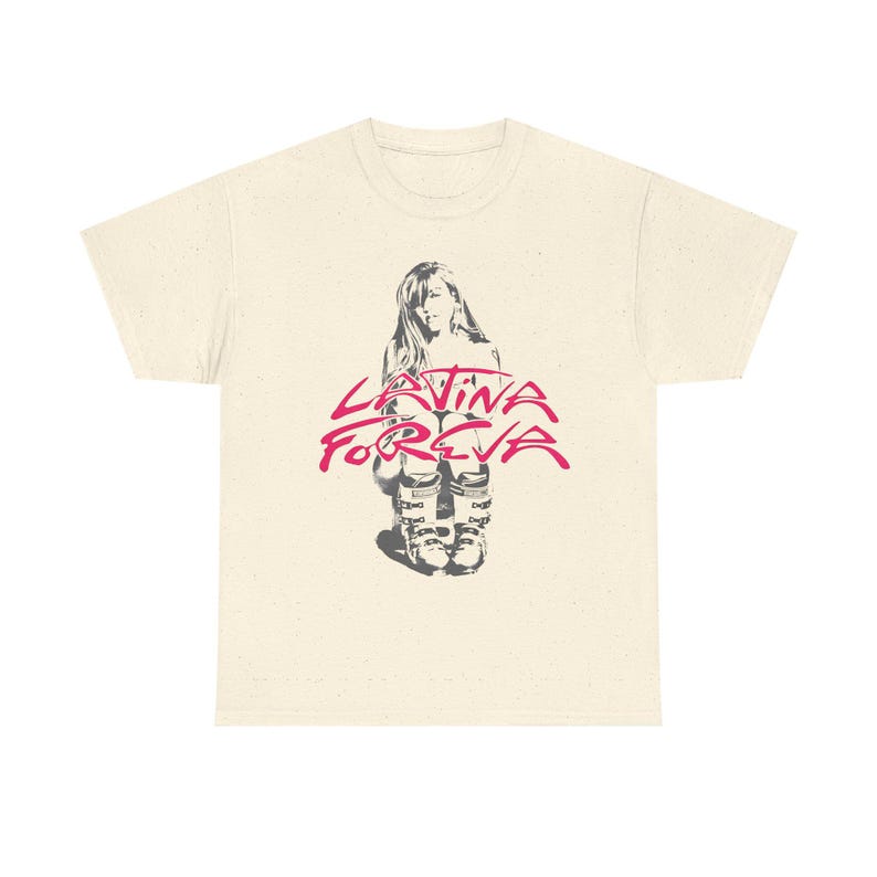 Camiseta Latina Foreva, Camiseta Orgullo Latino, Camiseta Retro Latina con Gráficos, Camiseta de Cultura Hispana, Regalo para Mujeres Latinas, Camiseta de Ropa Urbana, Arte Pop imagen 6