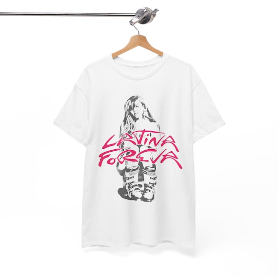 Latina Foreva Shirt, Latina Pride T Shirt, Retro Latina Graphic Tee, Hispanic Culture Shirt, Gift for Latina Women, Streetwear Tee, Pop Art