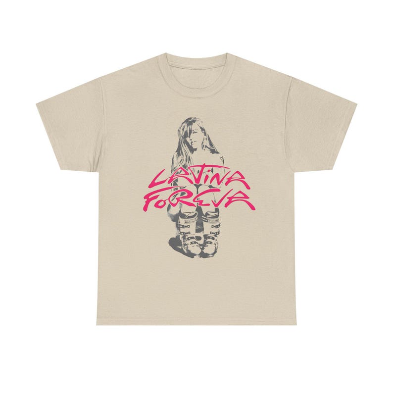 Camiseta Latina Foreva, Camiseta Orgullo Latino, Camiseta Retro Latina con Gráficos, Camiseta de Cultura Hispana, Regalo para Mujeres Latinas, Camiseta de Ropa Urbana, Arte Pop imagen 5
