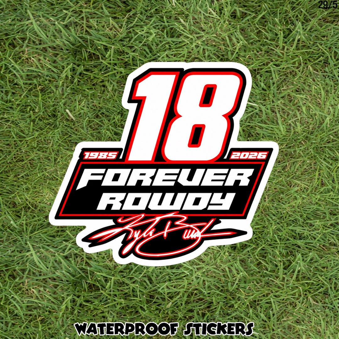 Chris Kyle Rip Sticker Kyle Busch Memorial Sticker, Racing Sticker, RIP Rowdy Sticker, Racing ...