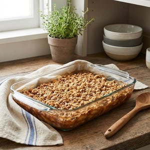 Vintage Pyrex Clear Glass Loaf Pan | 1.5 Quart Rectangular Baking Dish | Model 213 | Retro Kitchenware | Sustainable Bakeware | Made in USA