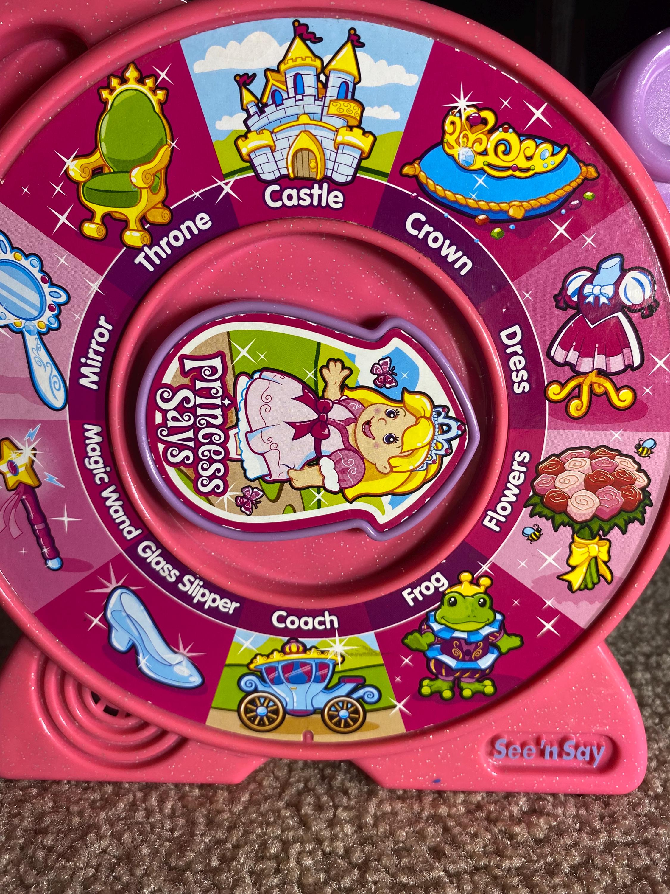 Fisher-price Princess Says See 'n Say 2007 - Pink Musical Toddler