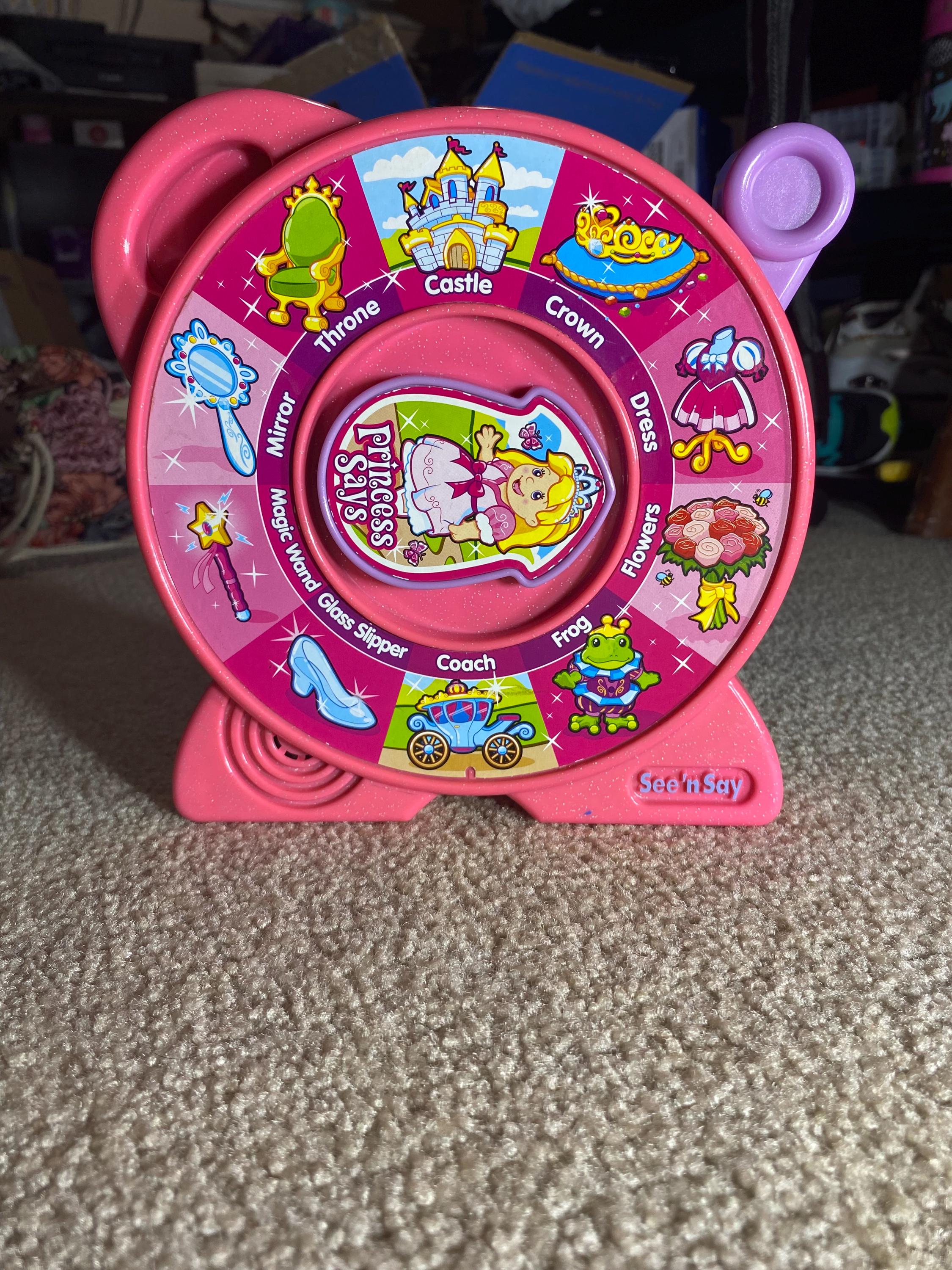 Fisher-price Princess Says See 'n Say 2007 - Pink Musical Toddler