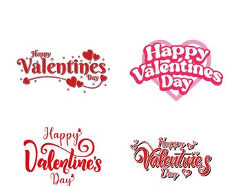 Valentine PNG Clipart Bundle | Love Designs |Instant Download