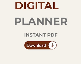 Minimalist 2026 Digital Planner for iPad | Simple Daily Planner for Beginners | GoodNotes Planner”