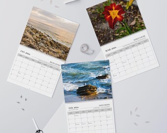 2026 Nature Photography Wall Calendar | Artist-Designed | Inclusive Holidays