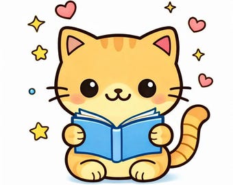 cat coloring pages kawaii printable coloring book