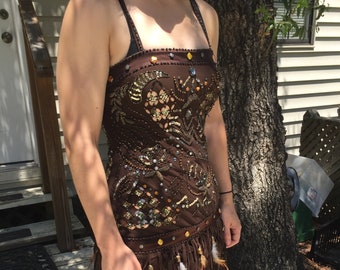 Sue Wong Silk Dress - Etsy