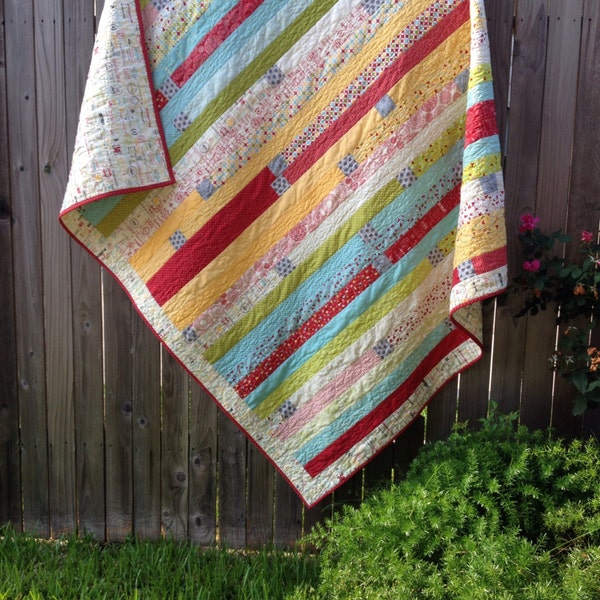Make A Wish Lap Quilt - Wishes fabric by Sweetwater for Moda