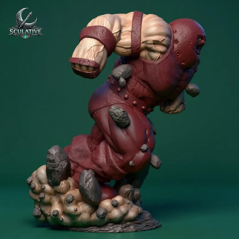 Juggernaut STL File 1:6 Scale | Super Villain Statue 3D Print | High ...