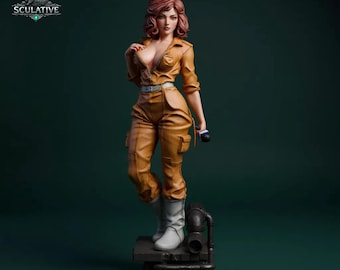 April O’Neil STL-Datei Maßstab 1: 6 | TMNT Inspirierte Statue | Nicht unterstützt | NSFW Stl Version