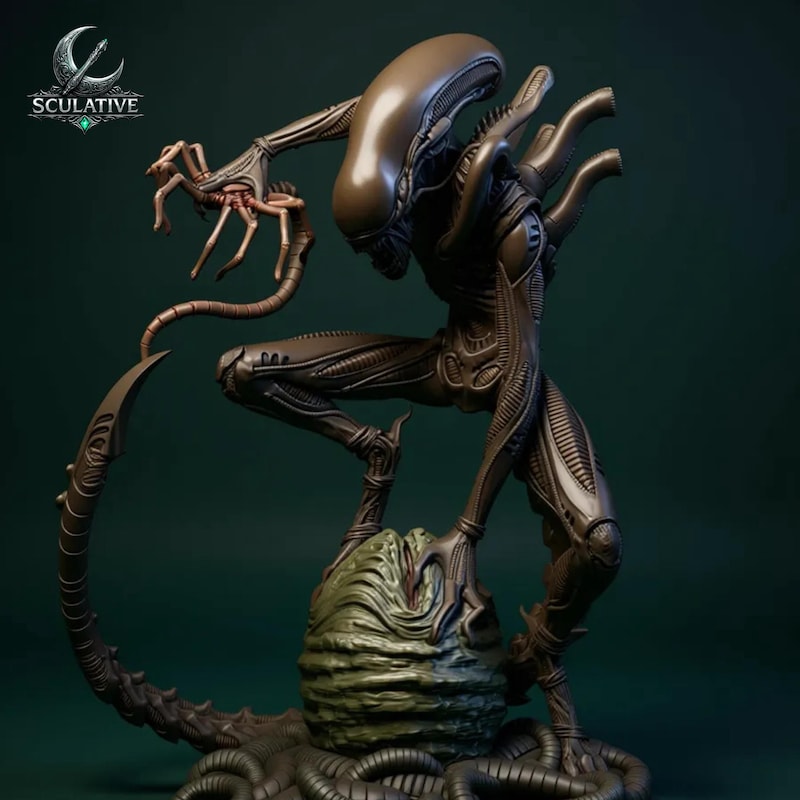 Alien Statue - Etsy