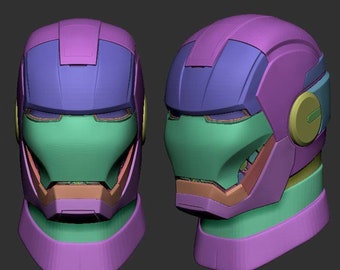 Iron Man Mk33 3D Printable Helmet File *The Most Accurate Available *