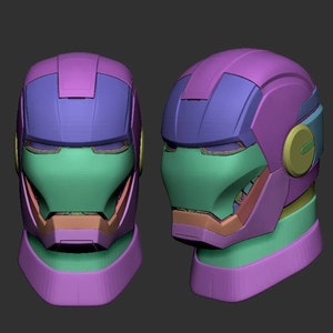 Iron Man Mk33 3D Printable Helmet File *The Most Accurate Available *
