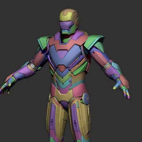 Iron Man Mk33 3D Printable Suit File the Most Accurate - Etsy
