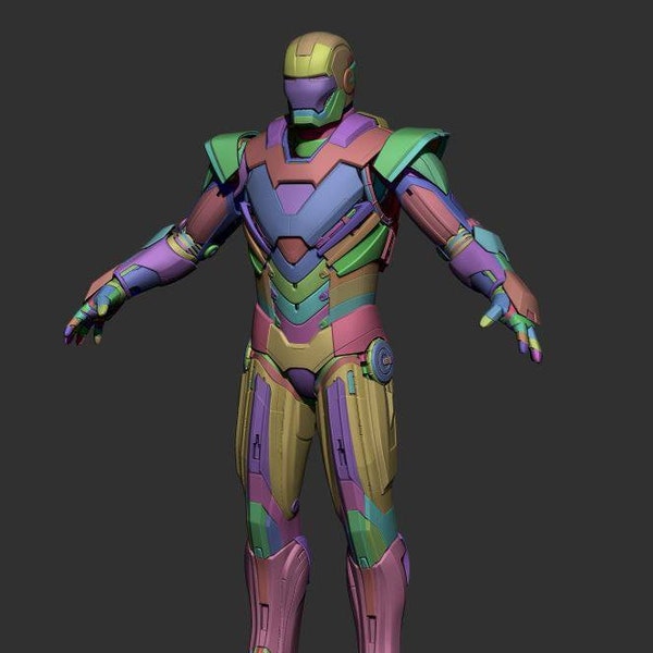 Iron Man Suit Stl - Etsy