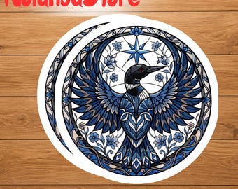 Minnesota Rebel Alliance Sticker or Magnet, MN State Bird Loon Protest Sticker, Political Resistance Vinyl Decal, Progressive Minnesota