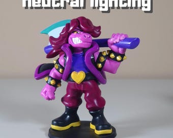 fig Ｌondon Susie BL DELTARUNE - Dark World Susie Figure (~8,5 Cm, ~3.25 In) - Etsy