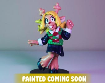 DELTARUNE - Light World Noelle Figure (~9 cm, ~3.5 in)