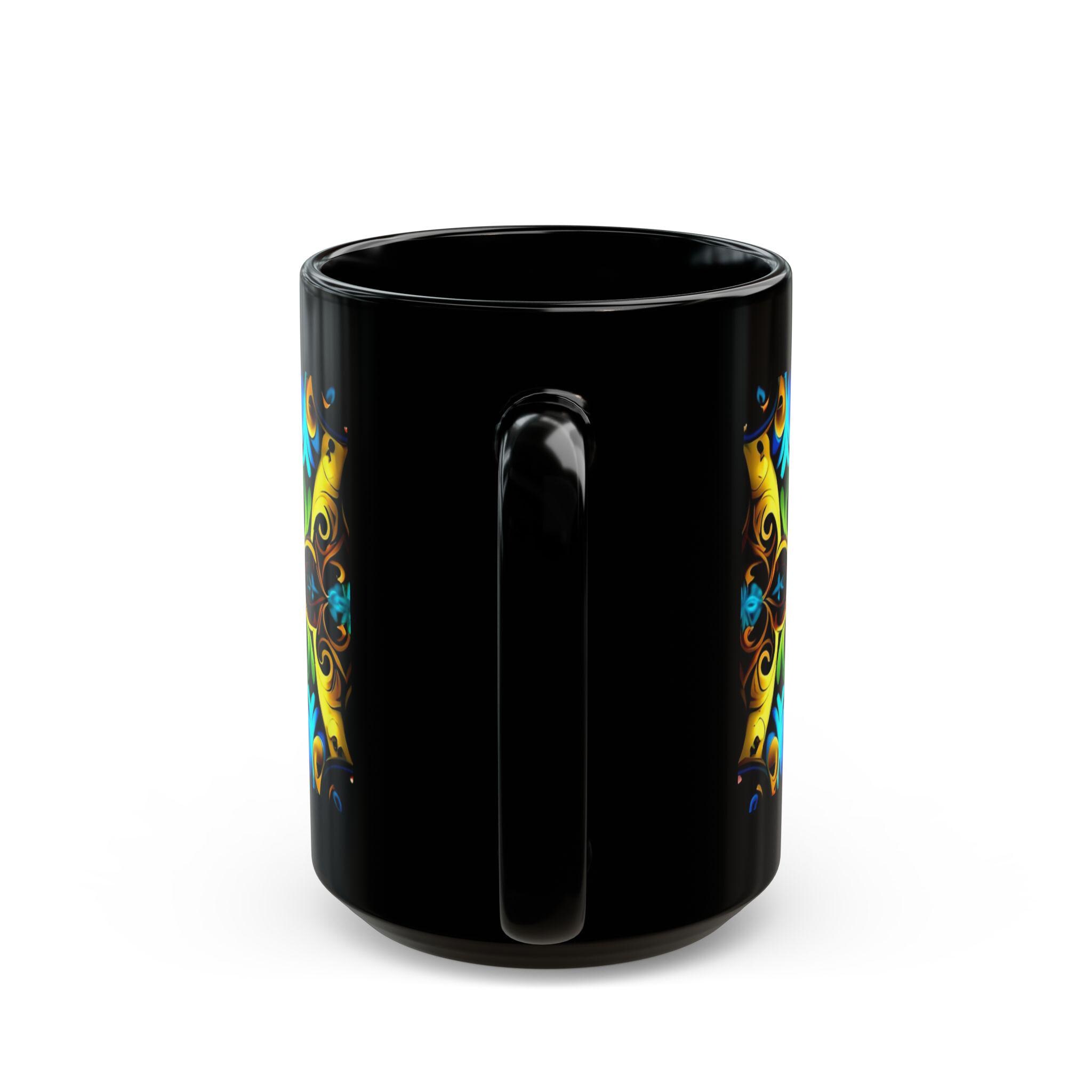 Blue Lace C - Coffee Mug