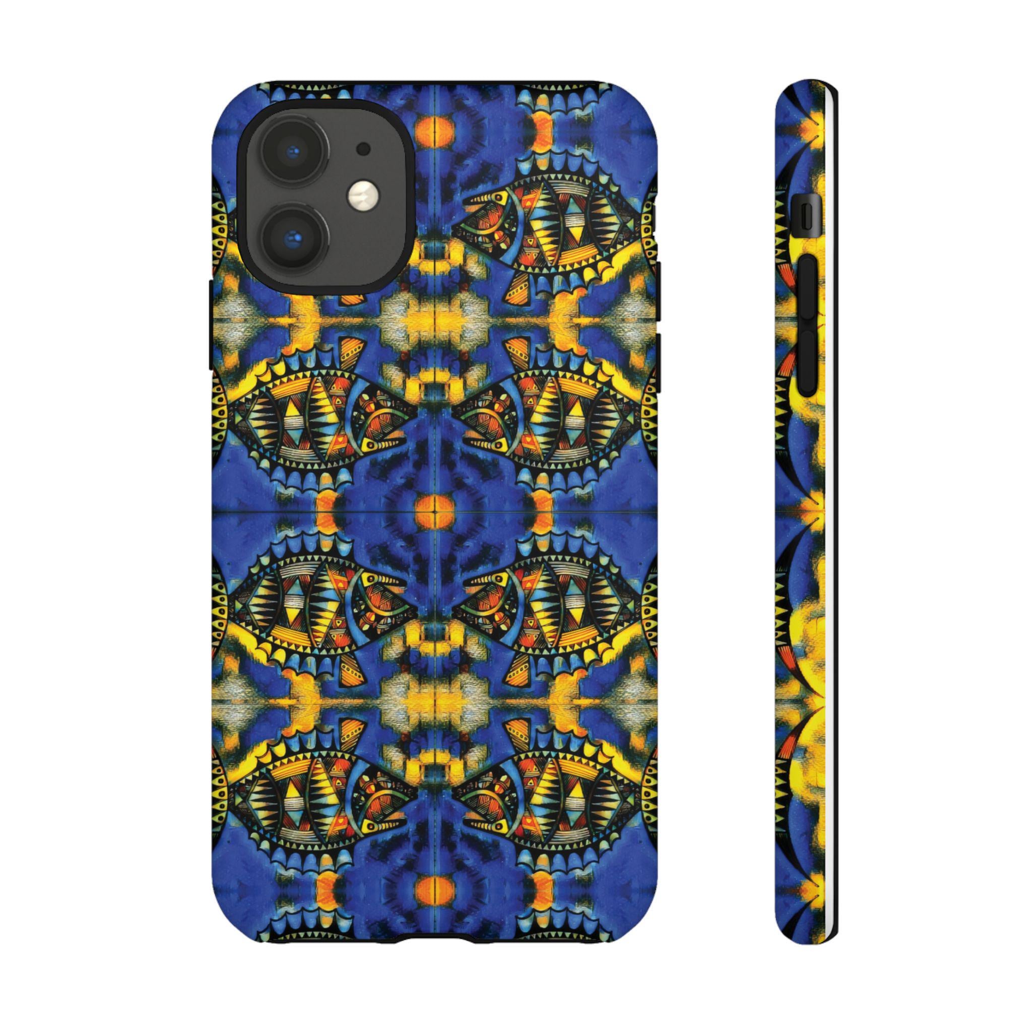 Unicorn Tang iPhone Tough Case - Walt Smith Fiji Ocean Art - Supports ADE Reef Restoration