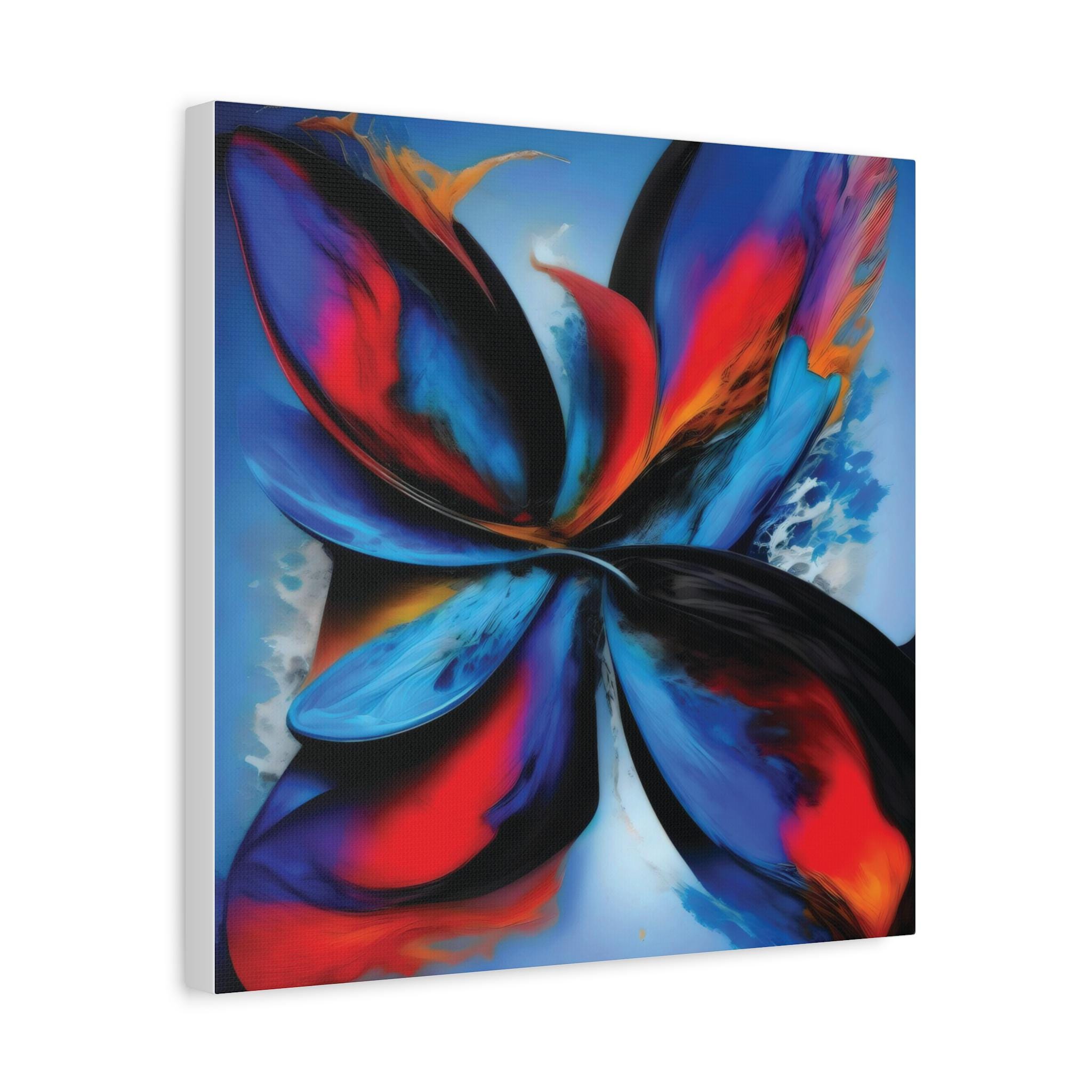 Flamin Fan - Canvas Wall Art