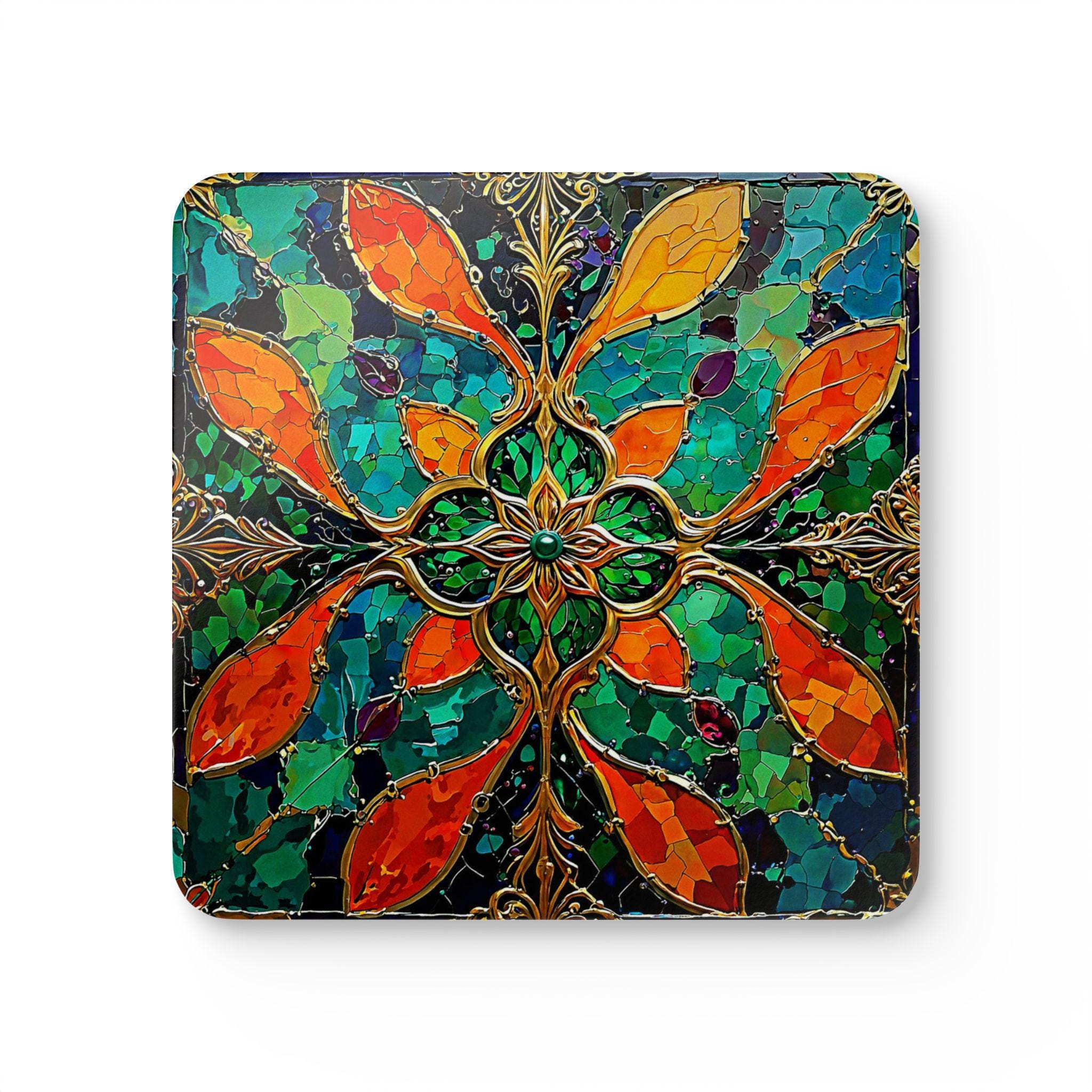 Morocco Style - Corkwood Coaster Set