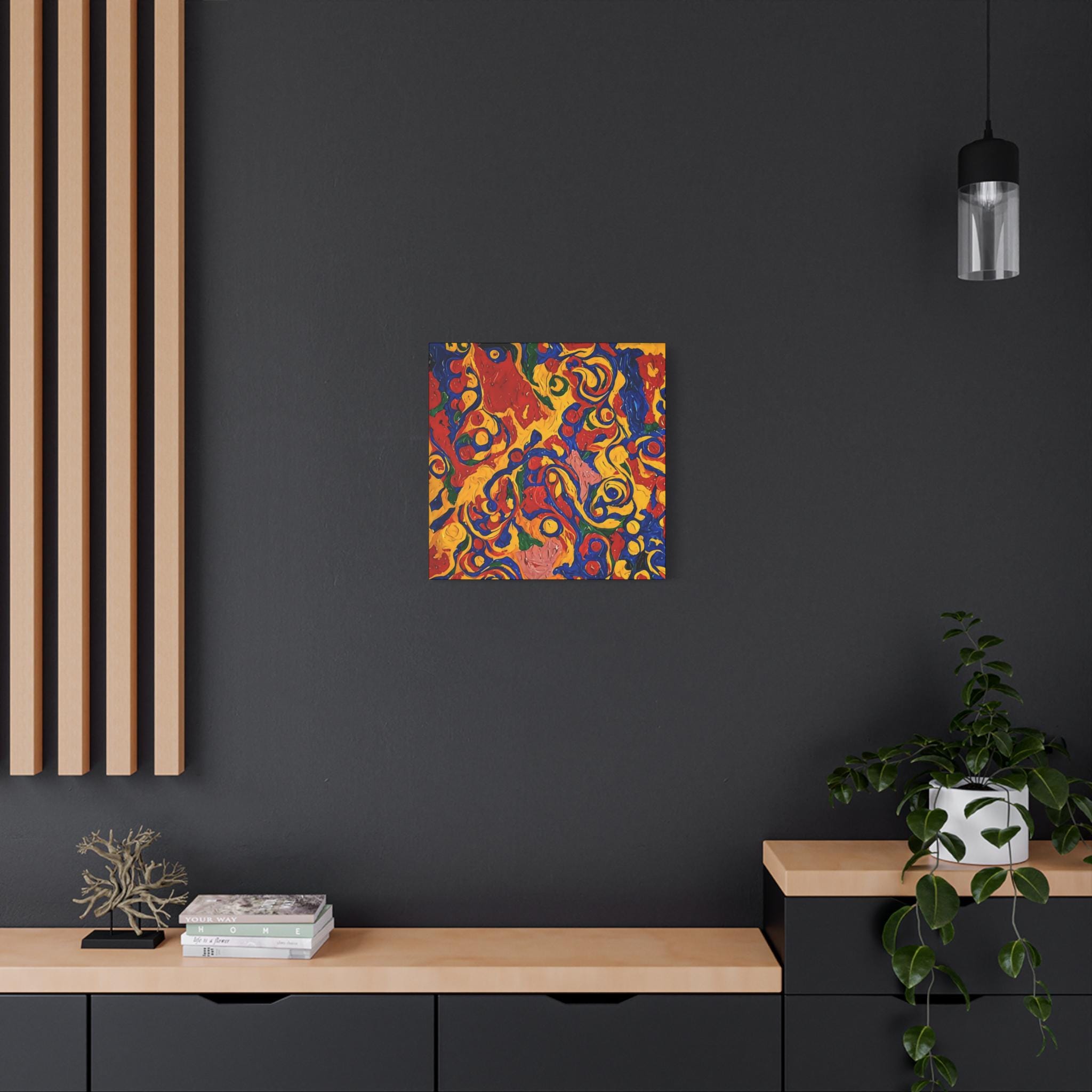 Party Mood Canvas Wall Art