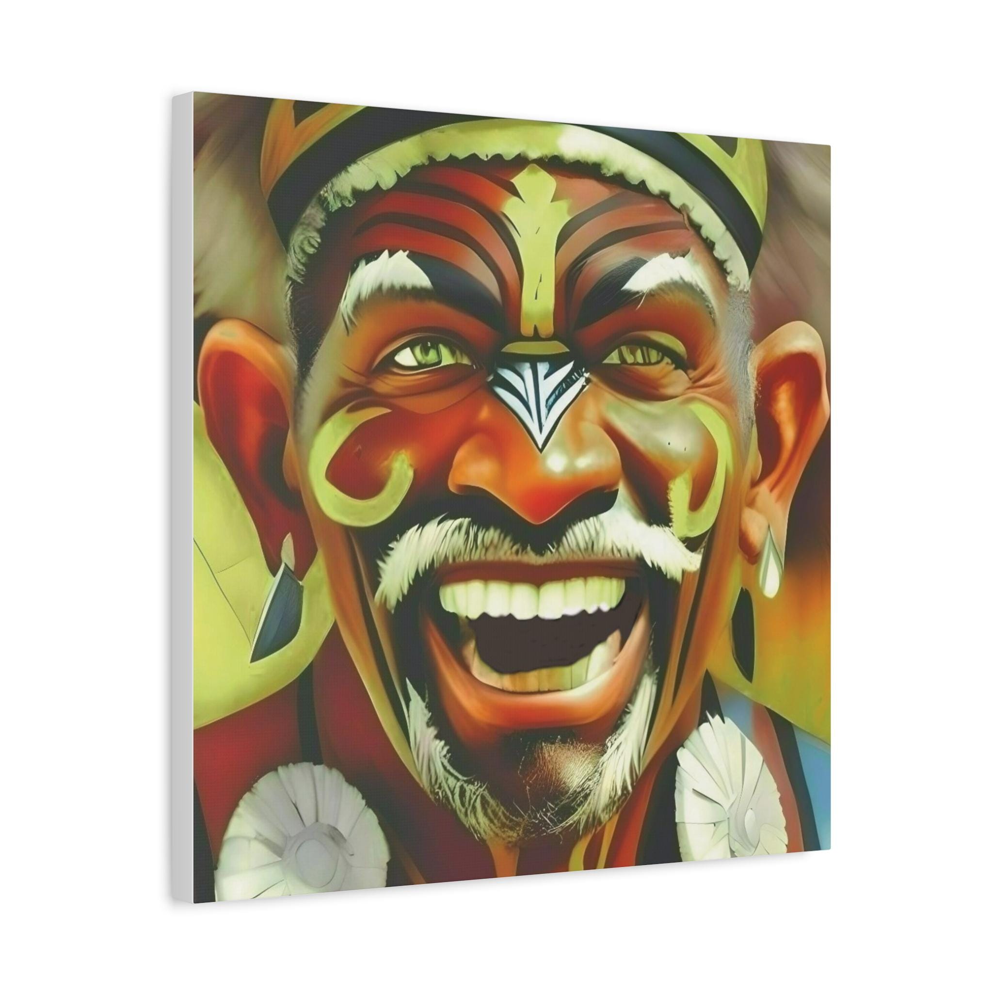 Happy Elder - Canvas Wall Art