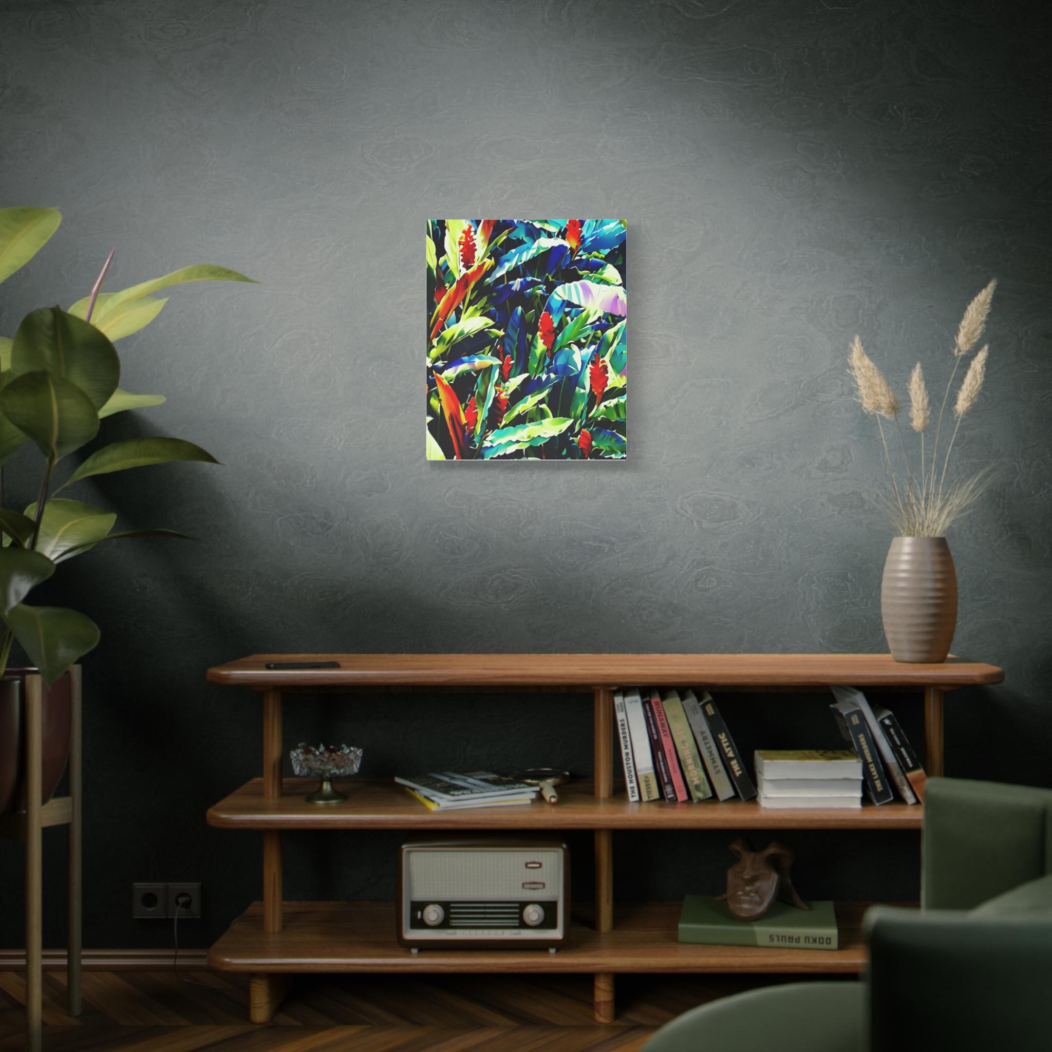 Floral Ginger - Canvas Wall Art