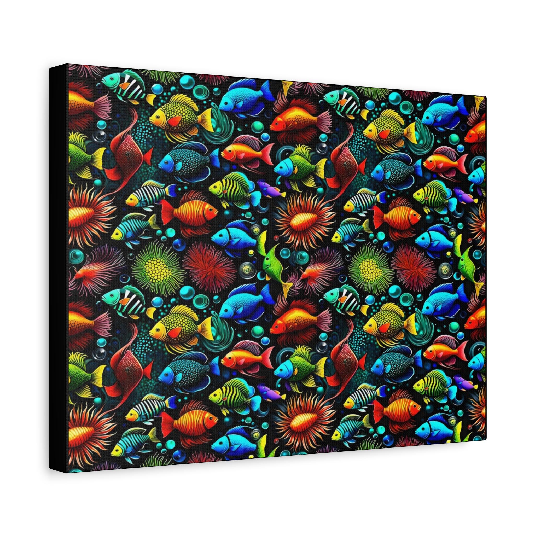 Something Fishy Canvas Wall Art