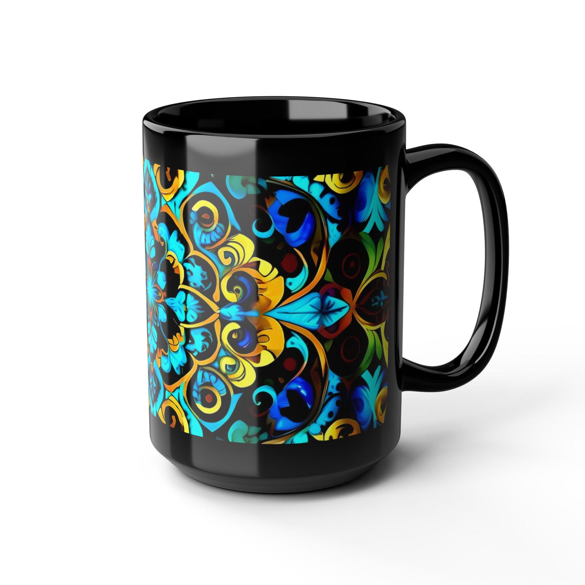 Blue Lace C - Coffee Mug