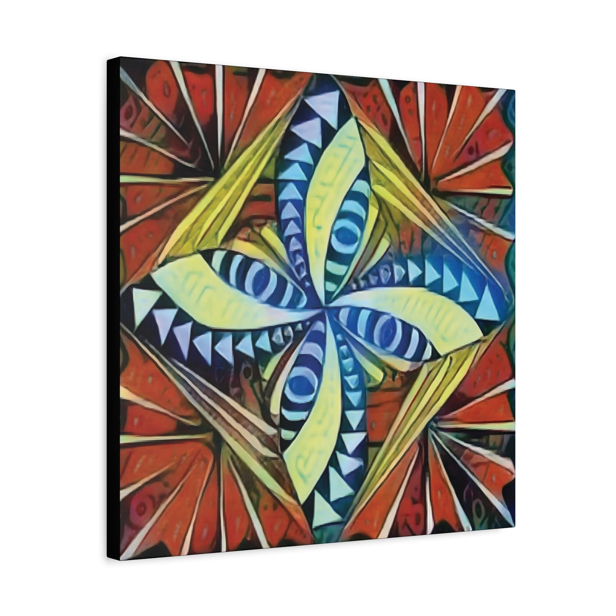 Fiji Tapa Canvas Wall Art