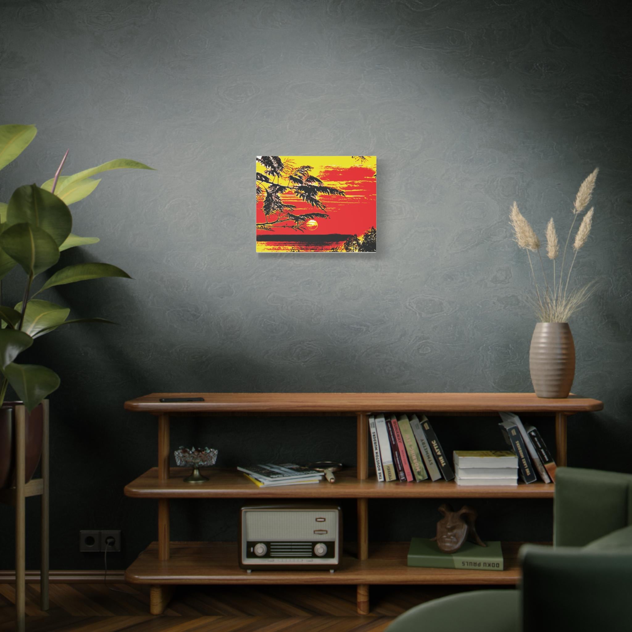 Red Night - Canvas Wall Art