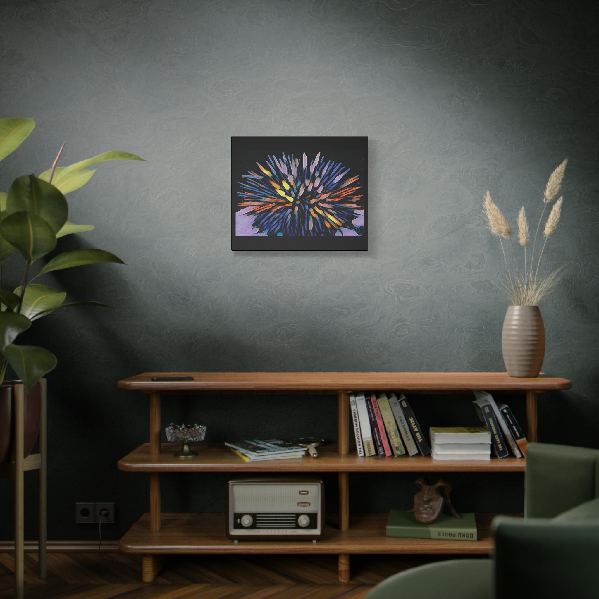 Hello Spike Canvas Wall Art