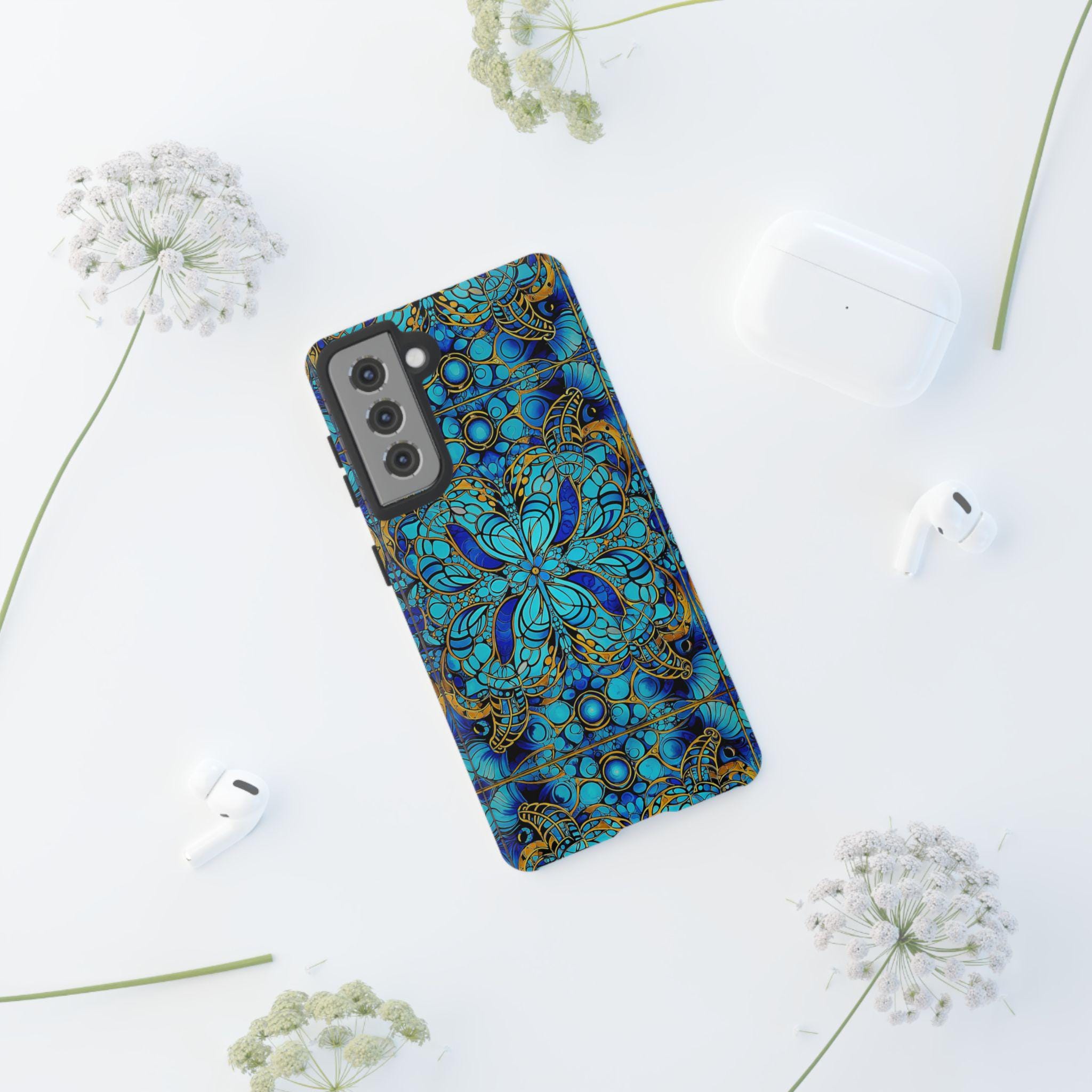 Blue Lobsters Android Tough Case - Walt Smith Fiji Ocean Art - Supports ADE Reef Restoration