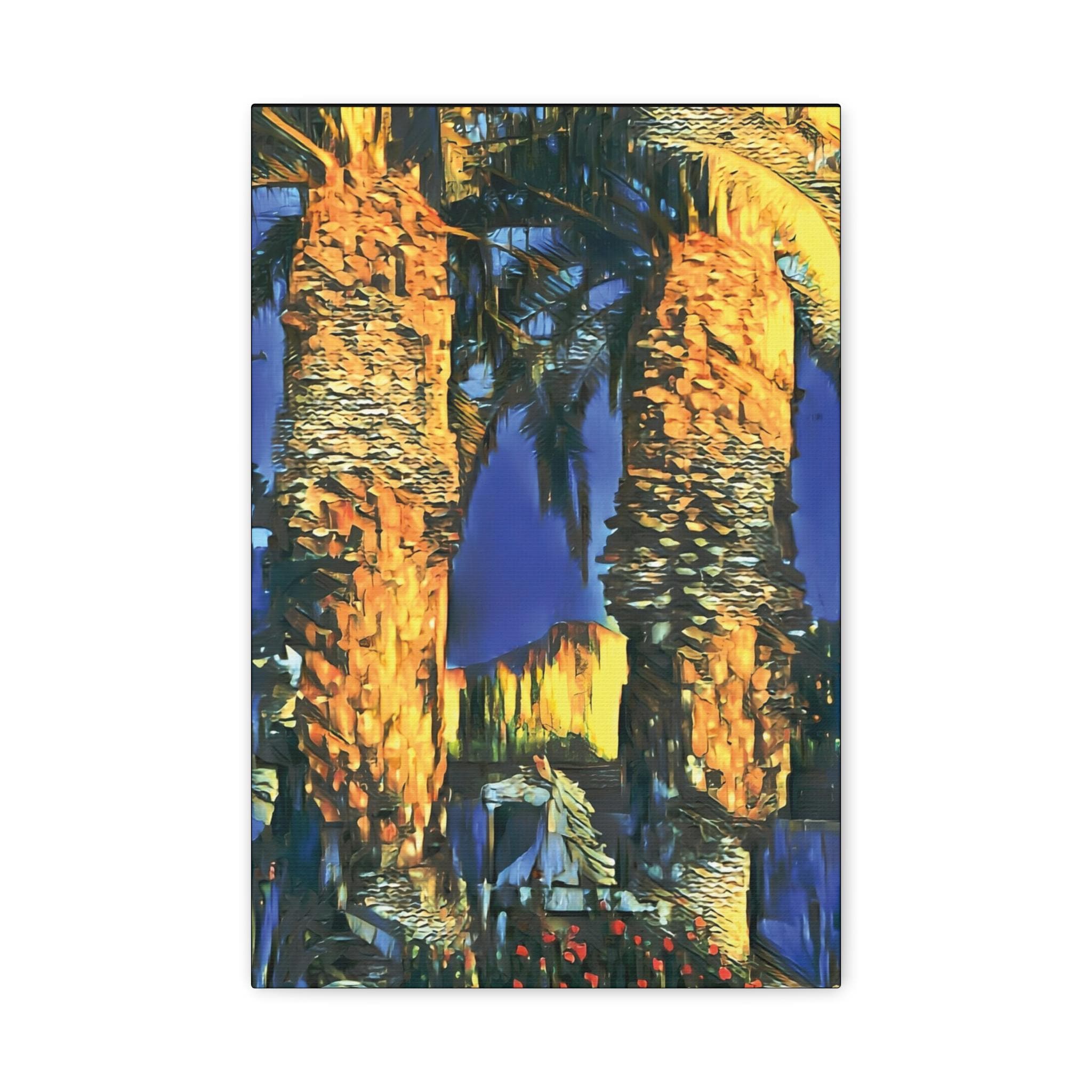 Golden Touch Canvas Wall Art