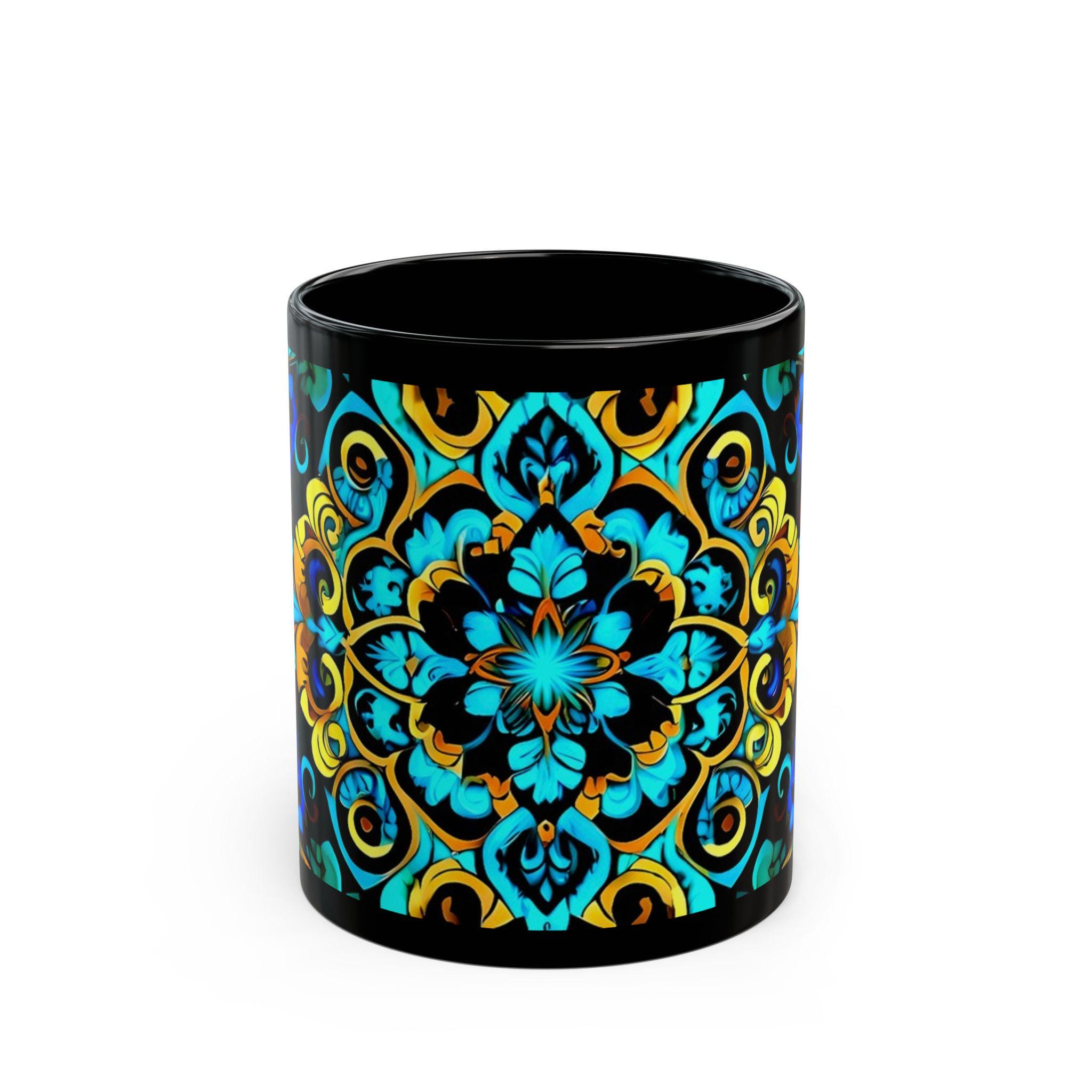 Blue Lace C - Coffee Mug