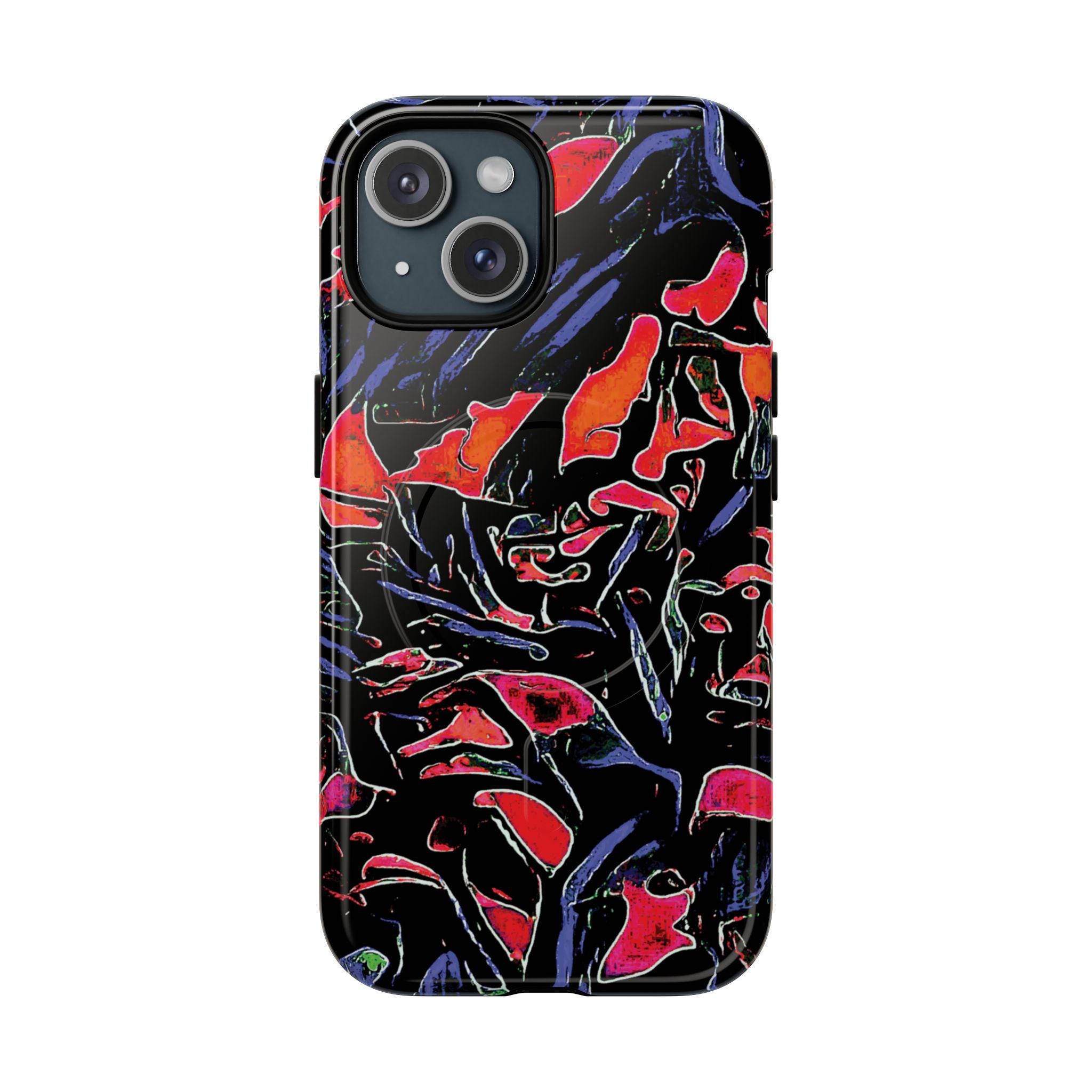 Dark Rider iPhone Magnetic Case - Walt Smith Fiji Ocean Art - Supports ADE Reef Restoration