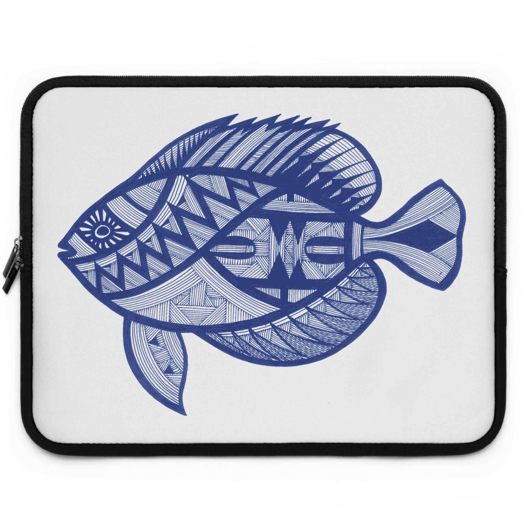 Blue Fish 11 - Laptop Sleeve