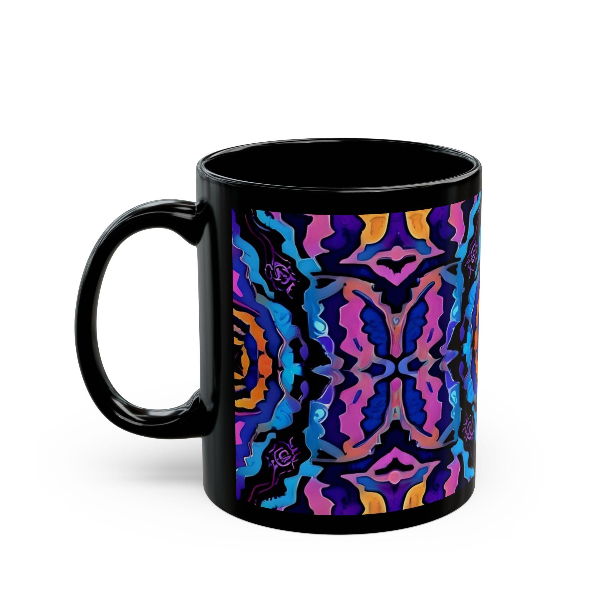 Purple H - Coffee Mug