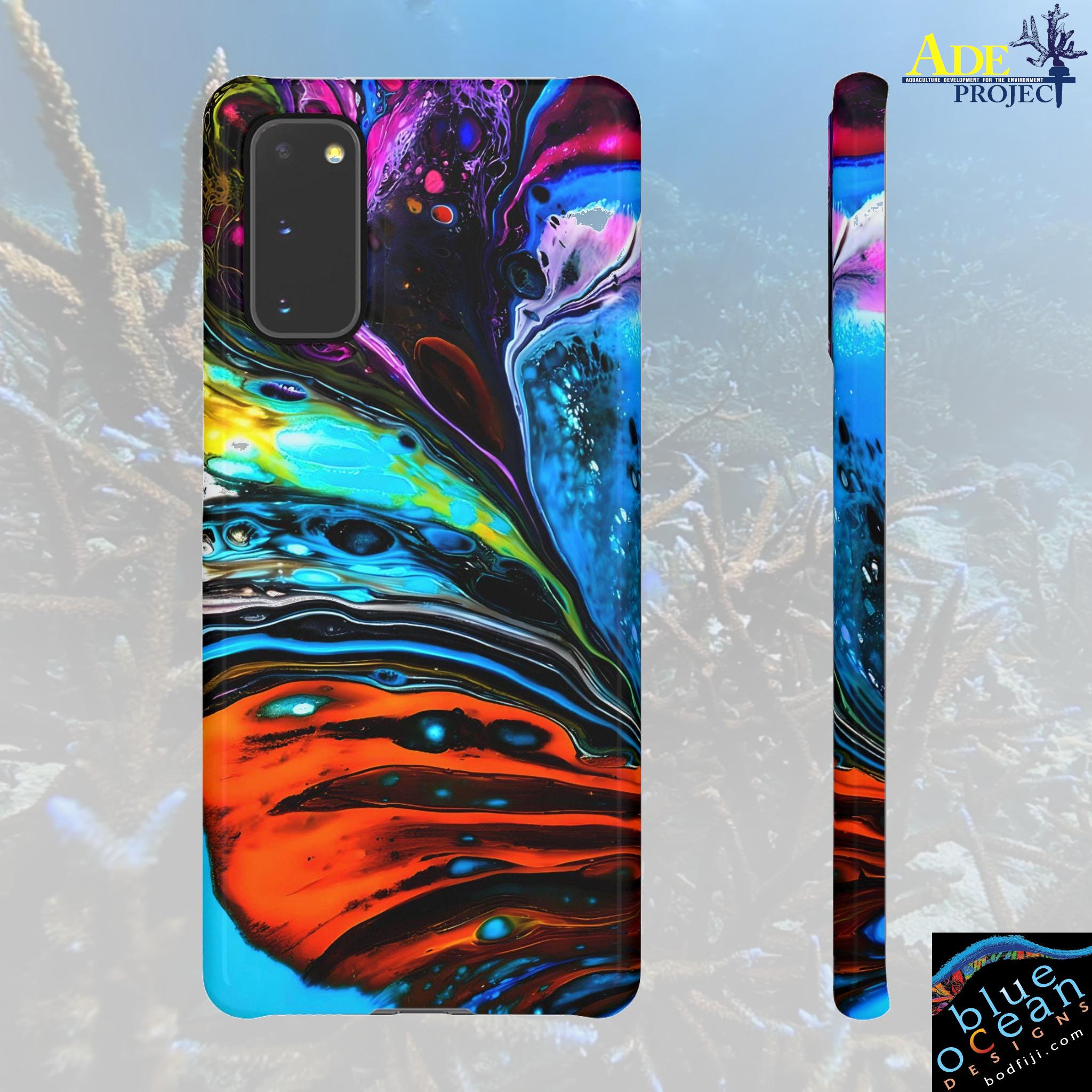 In the Flow Android Snap Case - Walt Smith Fiji Ocean Art - Supports ADE Reef Restoration