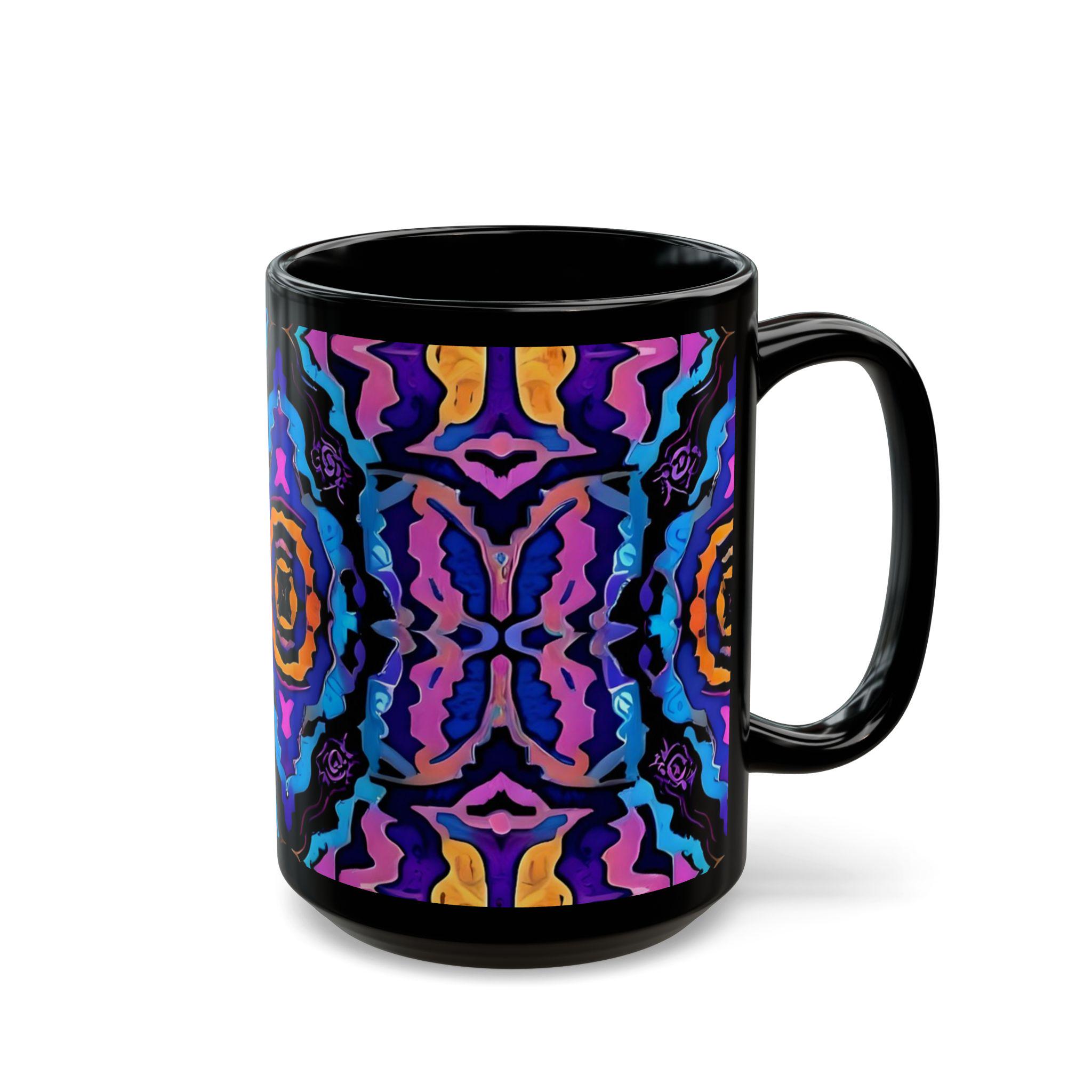 Purple H - Coffee Mug