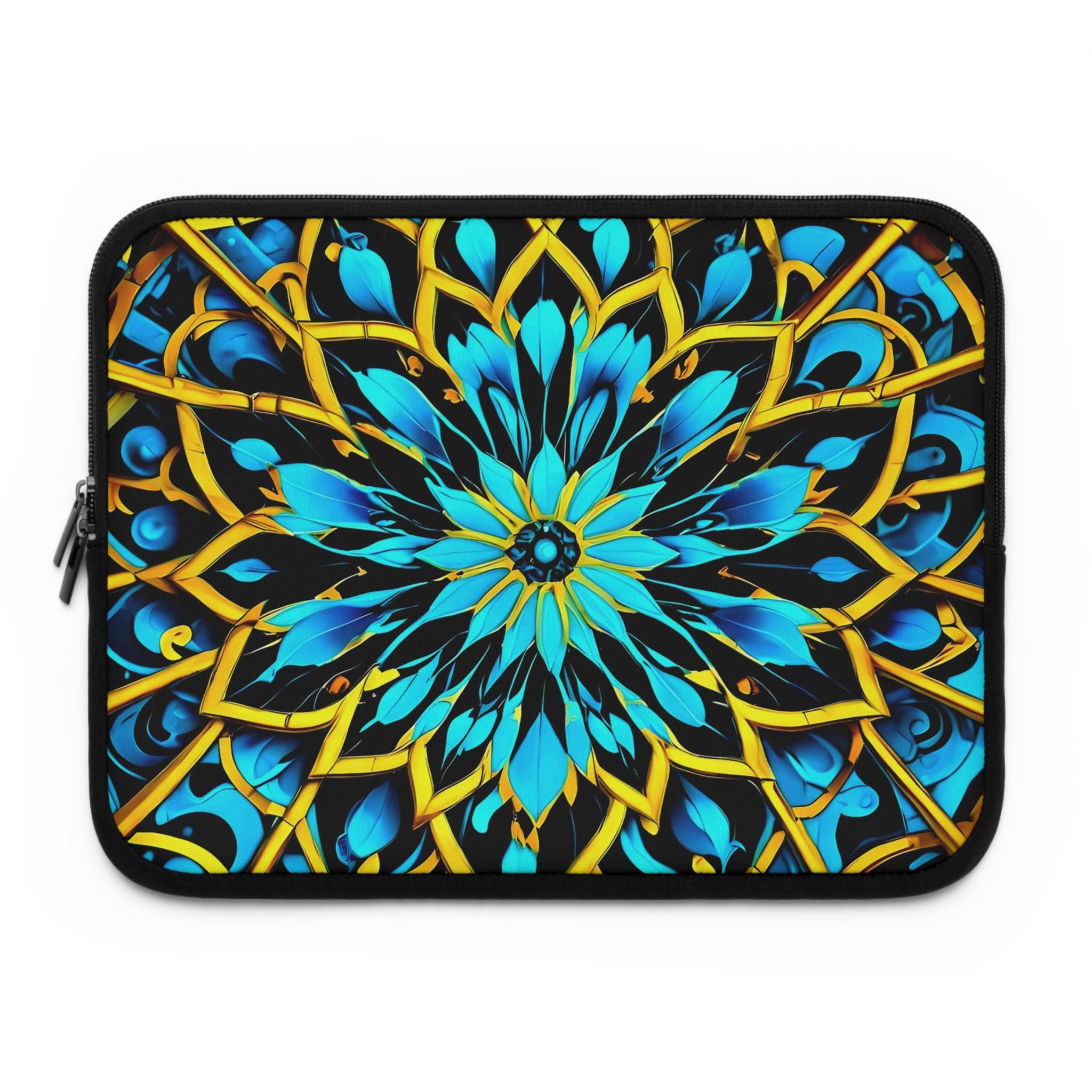Blue Lace A - Laptop Sleeve