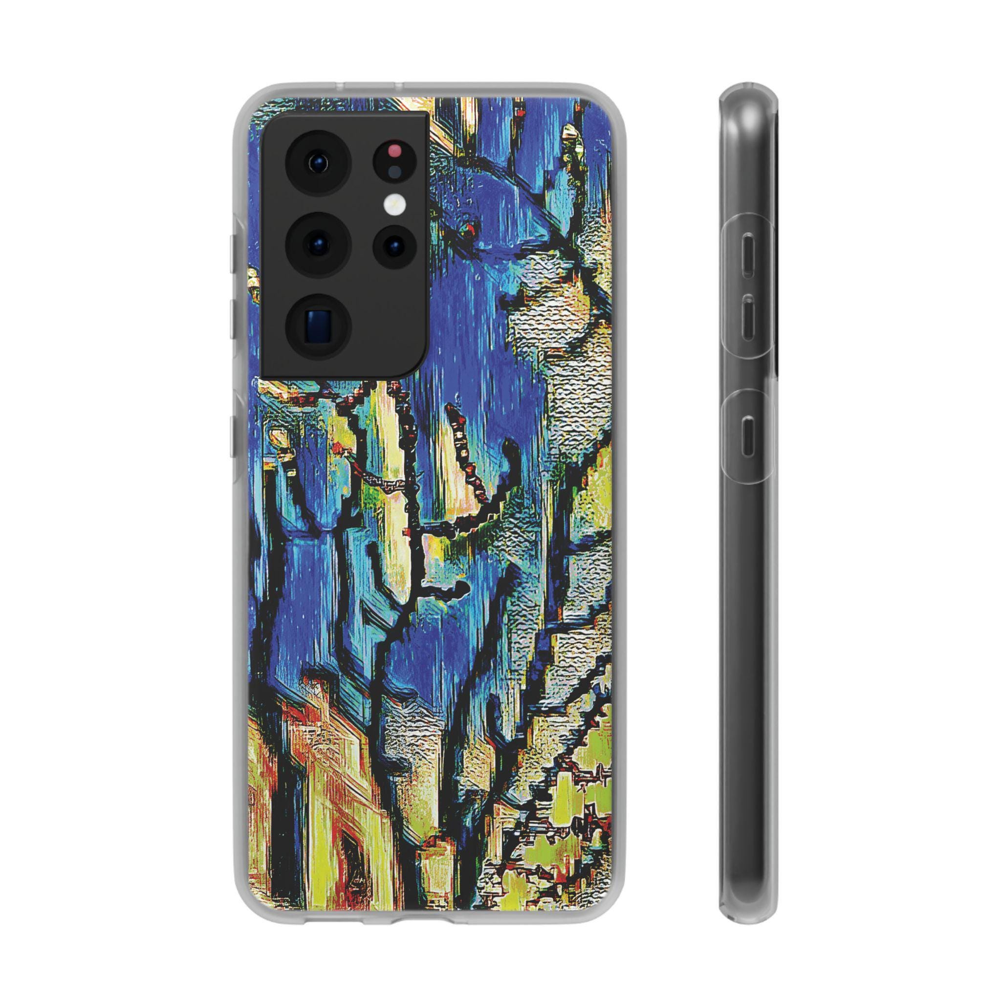Deep Fan Android Flexi Case - Walt Smith Fiji Ocean Art - Supports ADE Reef Restoration