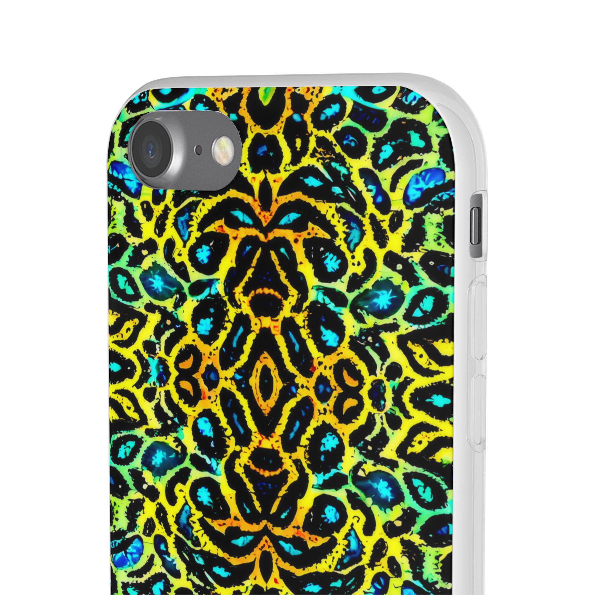 Golden Cat iPhone Flexi Case - Walt Smith Fiji Ocean Art - Supports ADE Reef Restoration