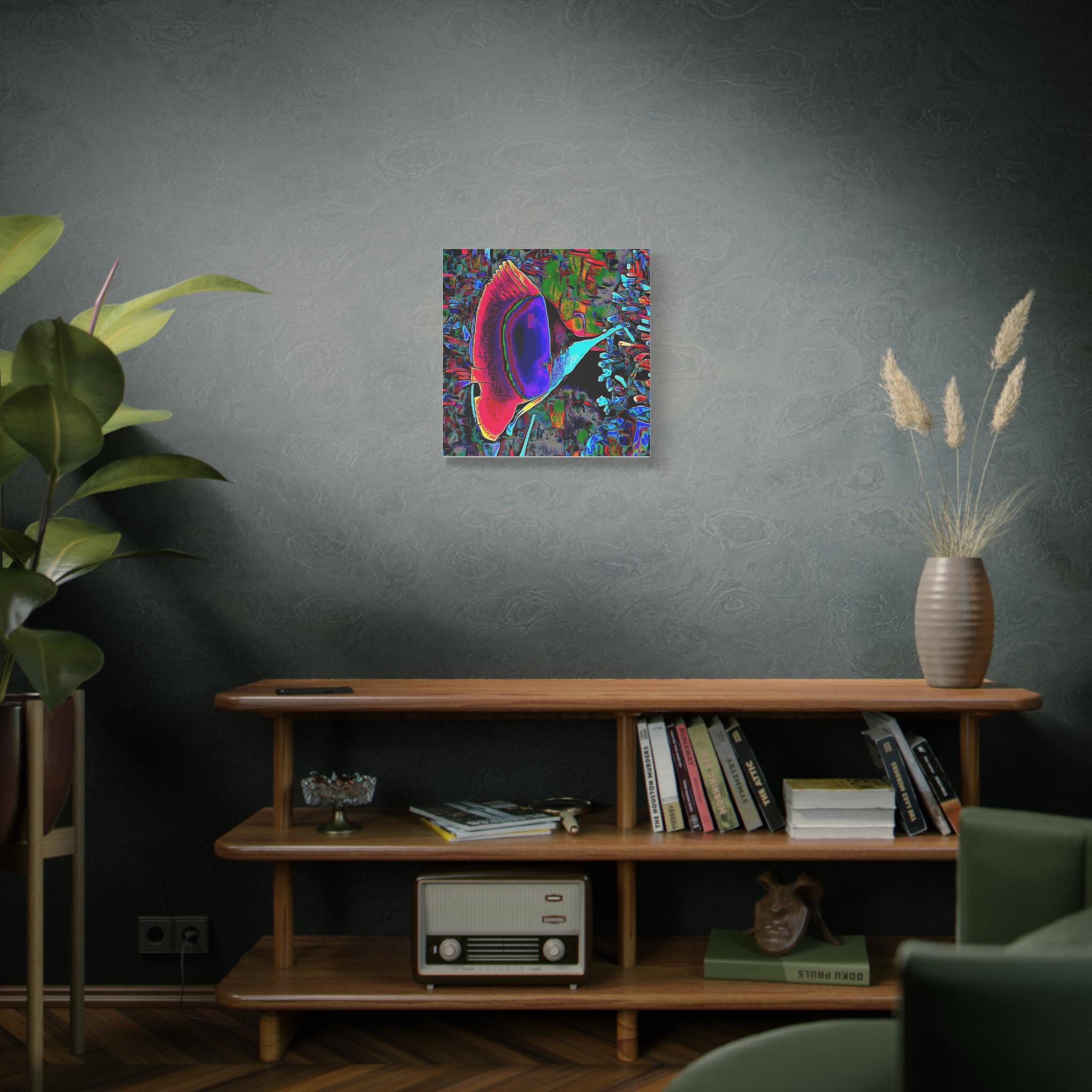 Long Snoot Left - Canvas Wall Art