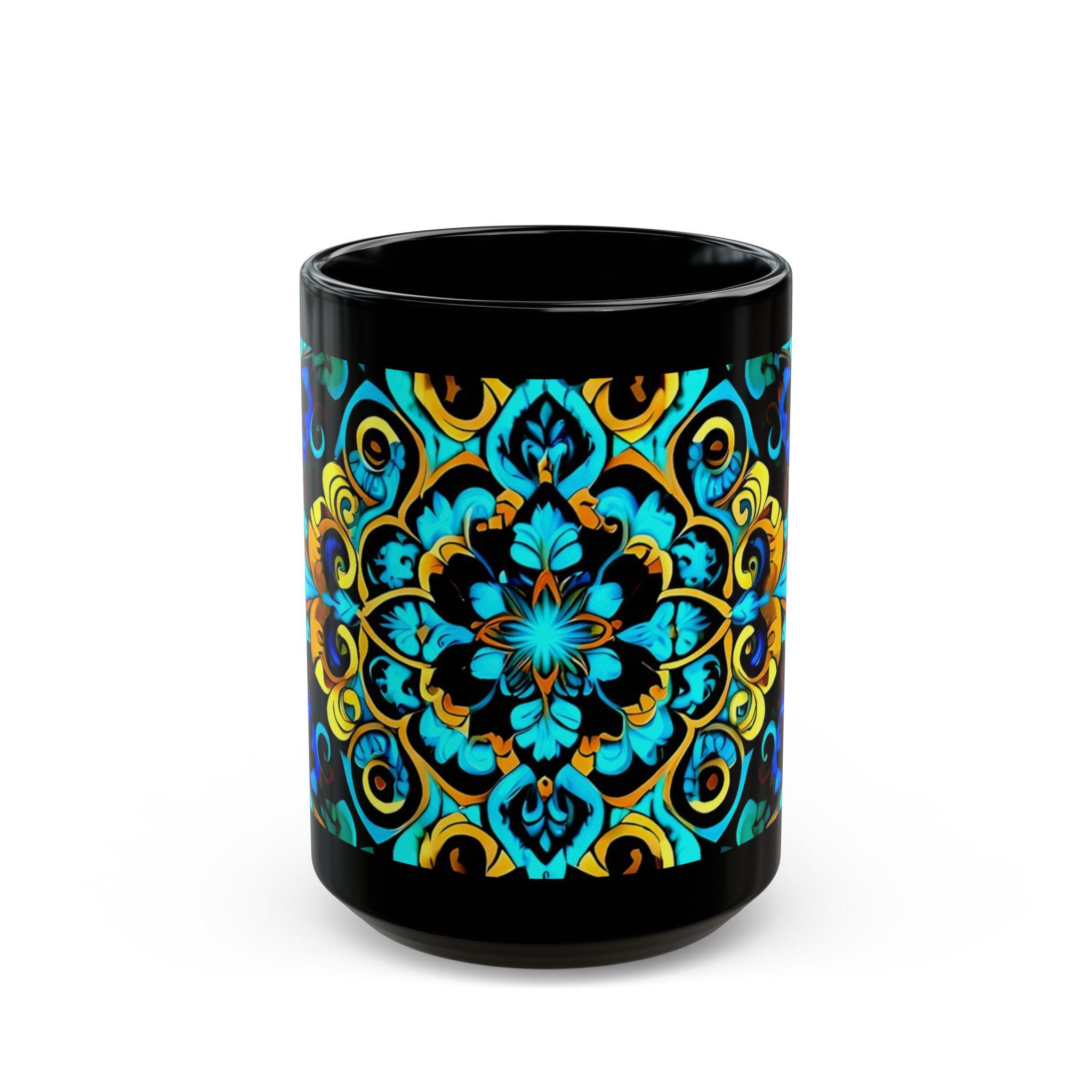 Blue Lace C - Coffee Mug